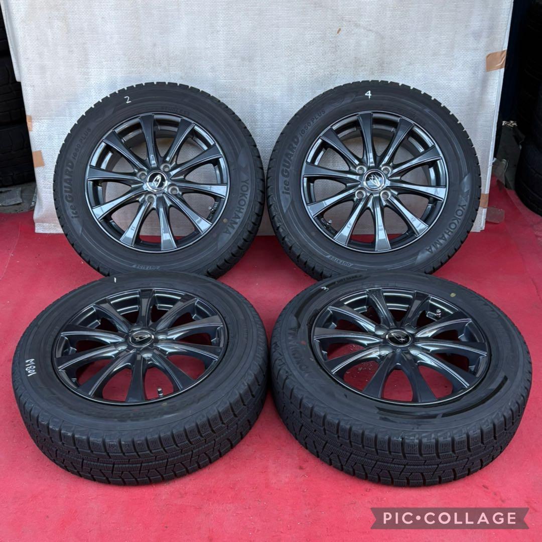 EX社外 15インチホイール 横浜スタッドレスタイヤ185/65R15４本セッ