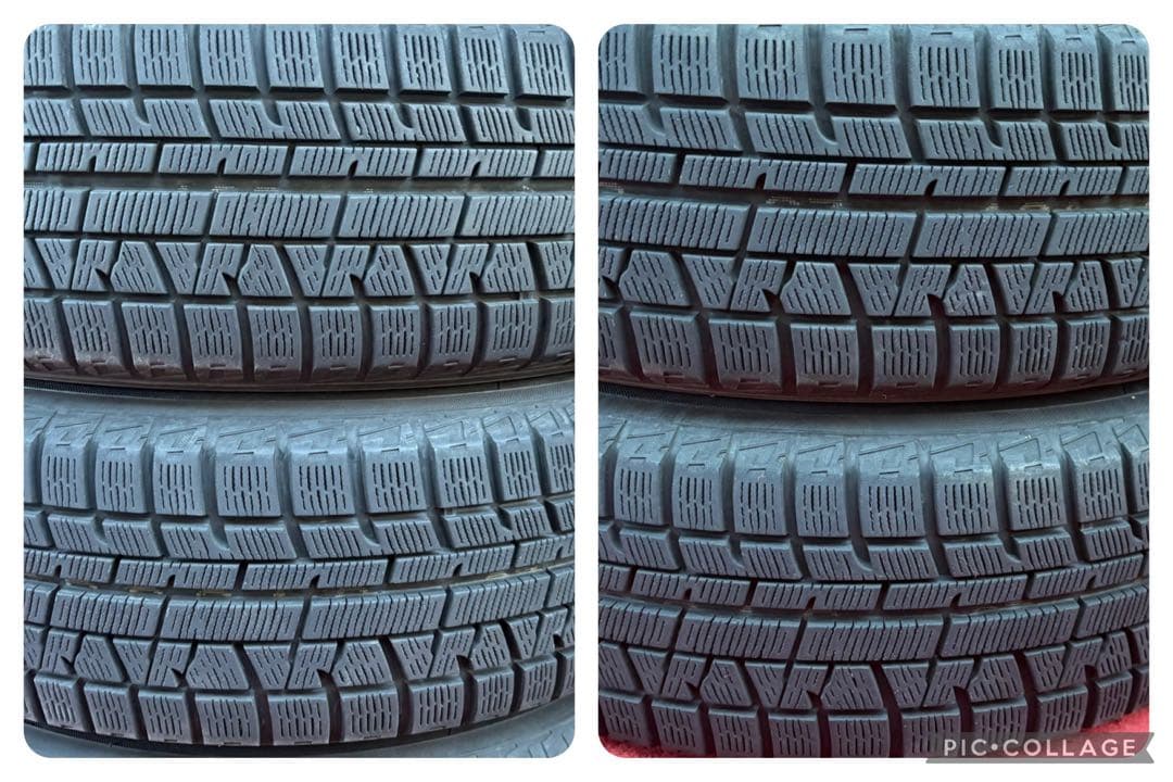 EX社外 15インチホイール 横浜スタッドレスタイヤ185/65R15４本セッ