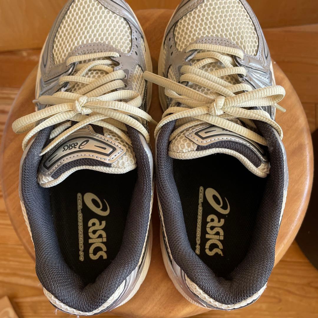 アシックス ゲルカヤノ14 オイスター　25 gel Kayano