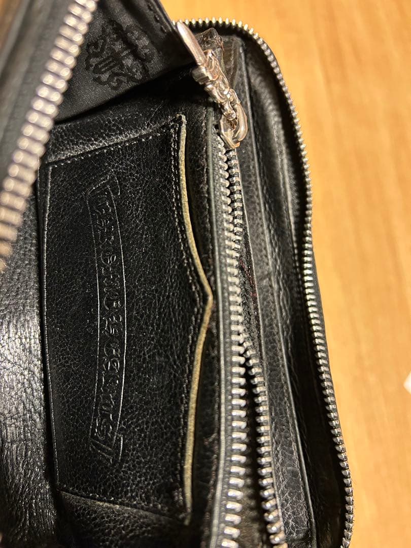 【インボイス付き】　CHROME HEARTS クロムハーツ ジップウォレット