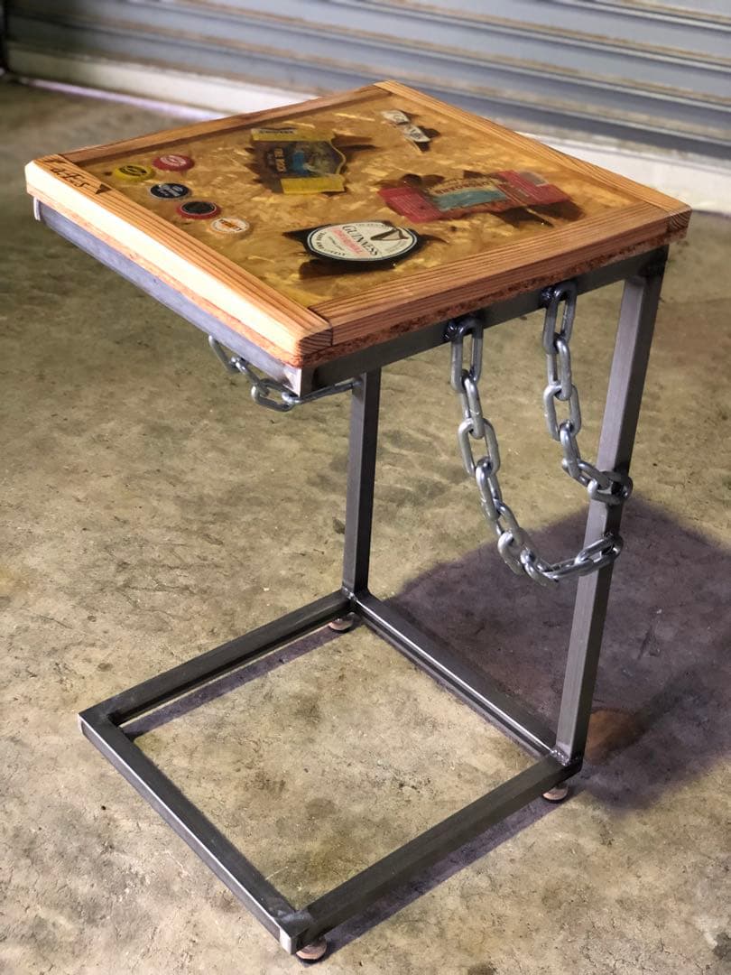 【SALE】クラッシュアート　サイドテーブル