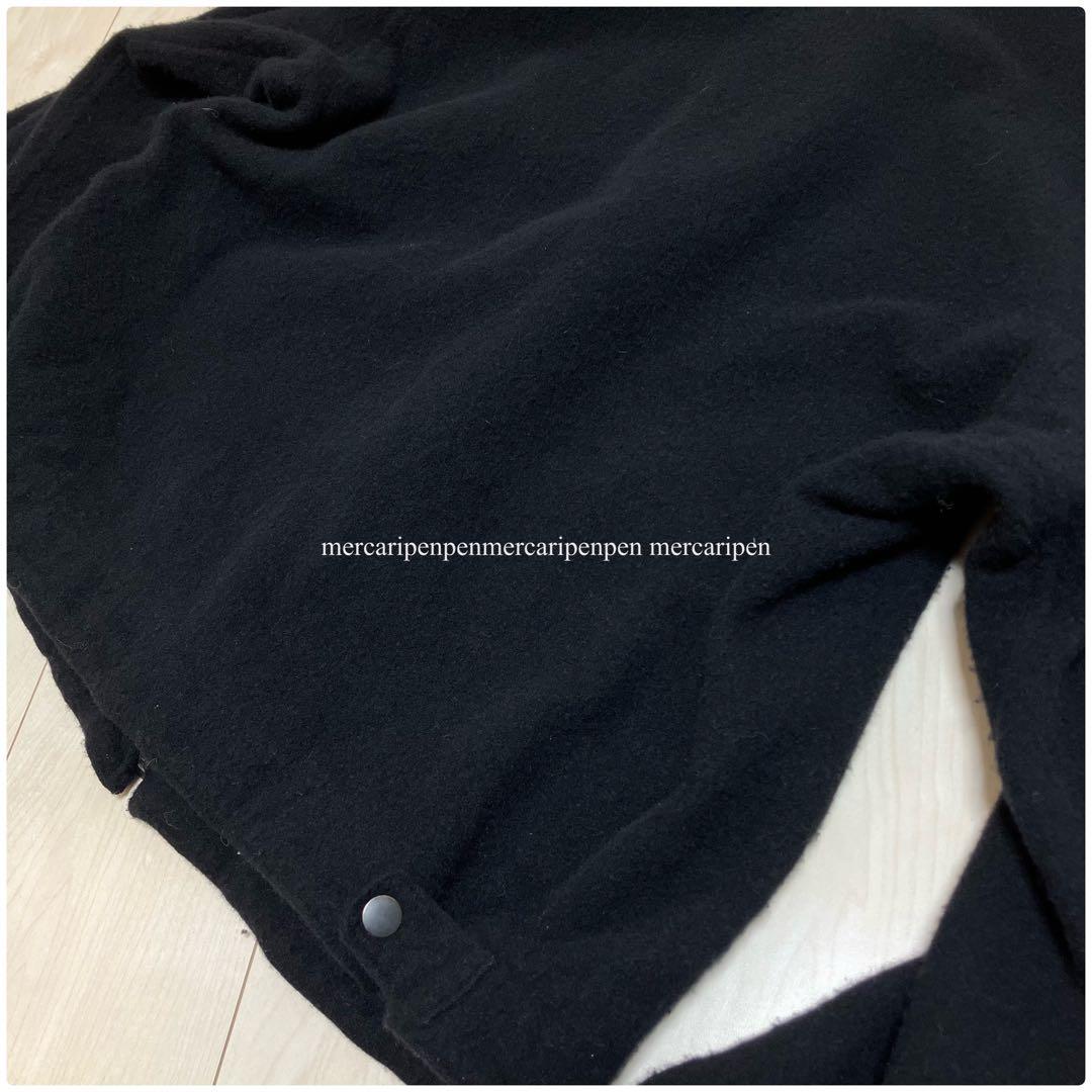 comoli コモリ　縮絨ウール ジップショートジャケット 25AW