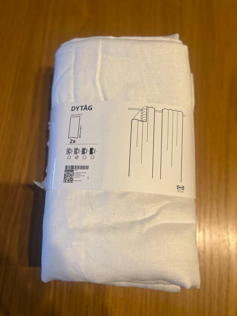 DYTAG ディトーグ ホワイトカーテン 145x250 cm