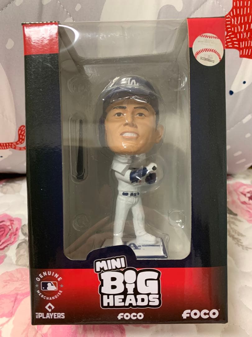 限定　大谷翔平 ミニボブルヘッド 【ホームユニホーム】FOCO社 新品未開封