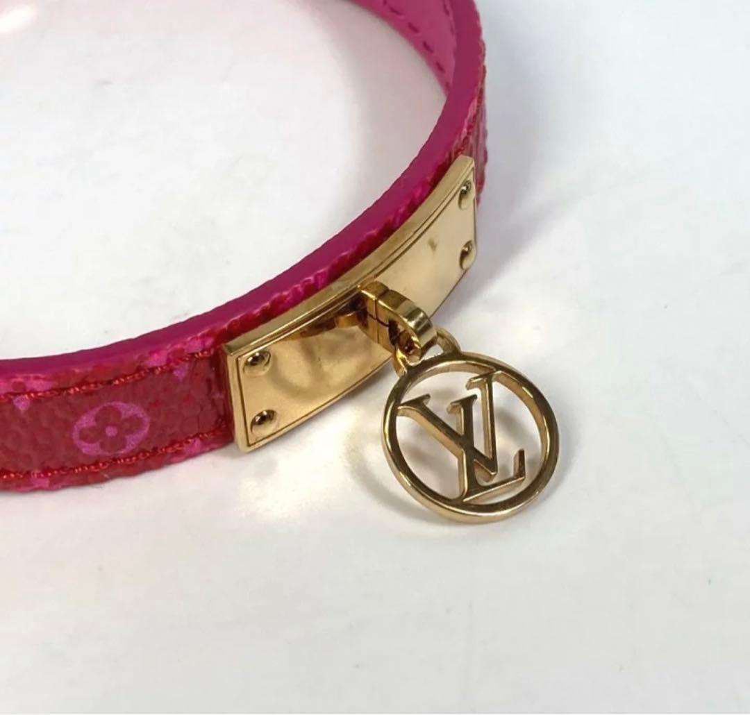 ルイヴィトン　LOUIS VUITTON モノグラムブラスレット