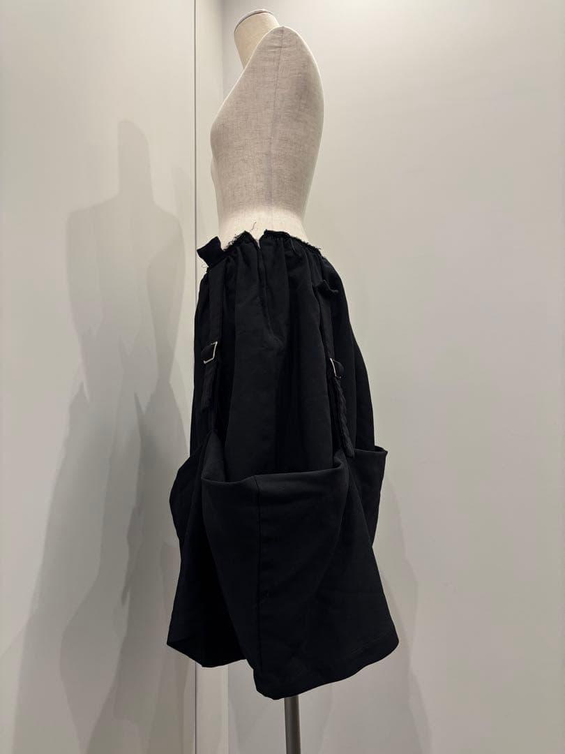 ［16AW］コムデギャルソン　ポリエステル縮絨スカート　アーカイブ