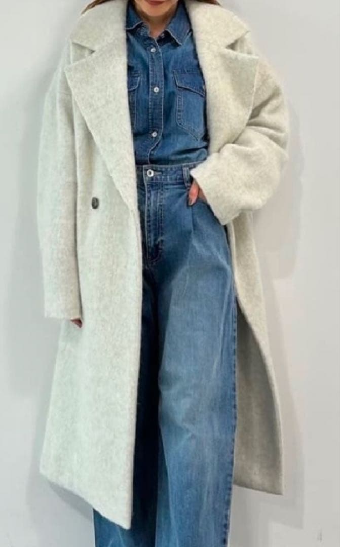 Stola.シャギーロングコート