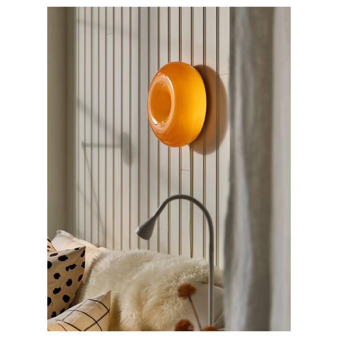 新品未使用IKEA VARMBLIXT ヴァルムブリクスト 照明　ドーナツライト