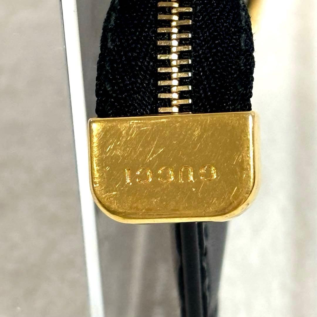 【美品】ＧＵＣＣＩ グッチ　 シグネチャー レザーキーケース ケース GG