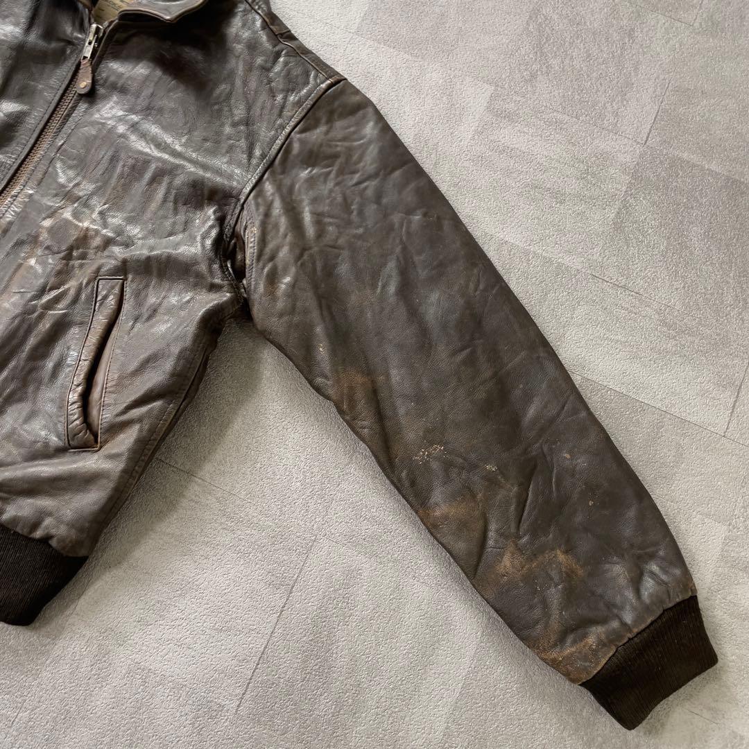 Vintage Leather Riders Jacket M 本革