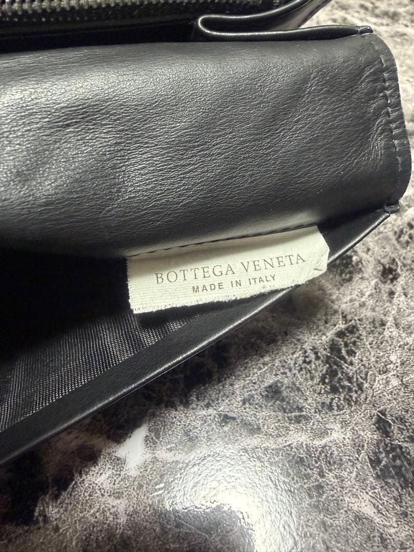 Bottega Veneta 長財布 黒 レザー
