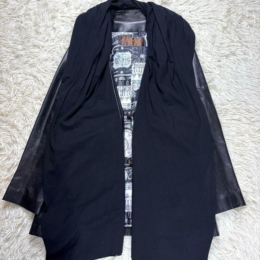 美品、BALMAIN、バルマン、レザージャケット