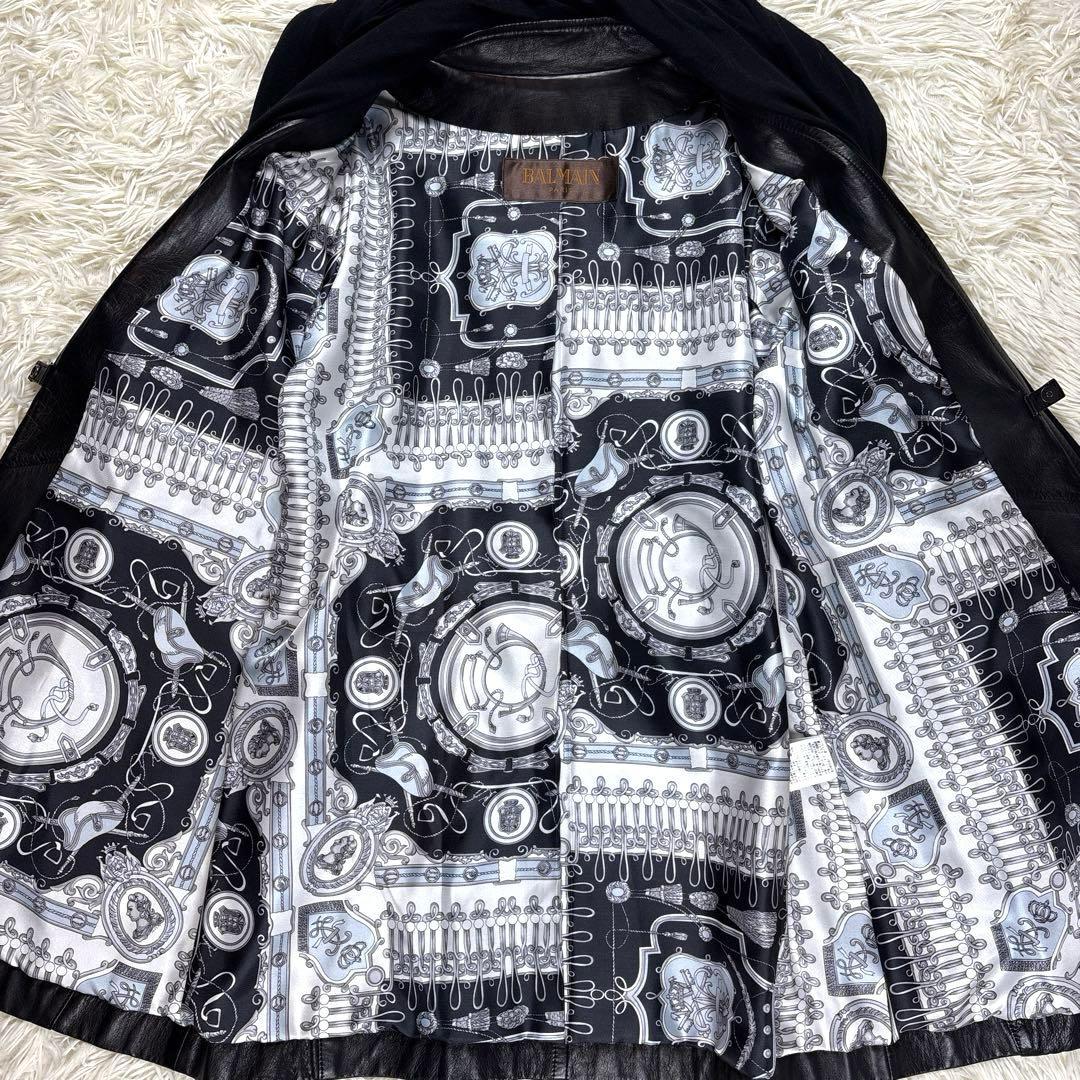 美品、BALMAIN、バルマン、レザージャケット