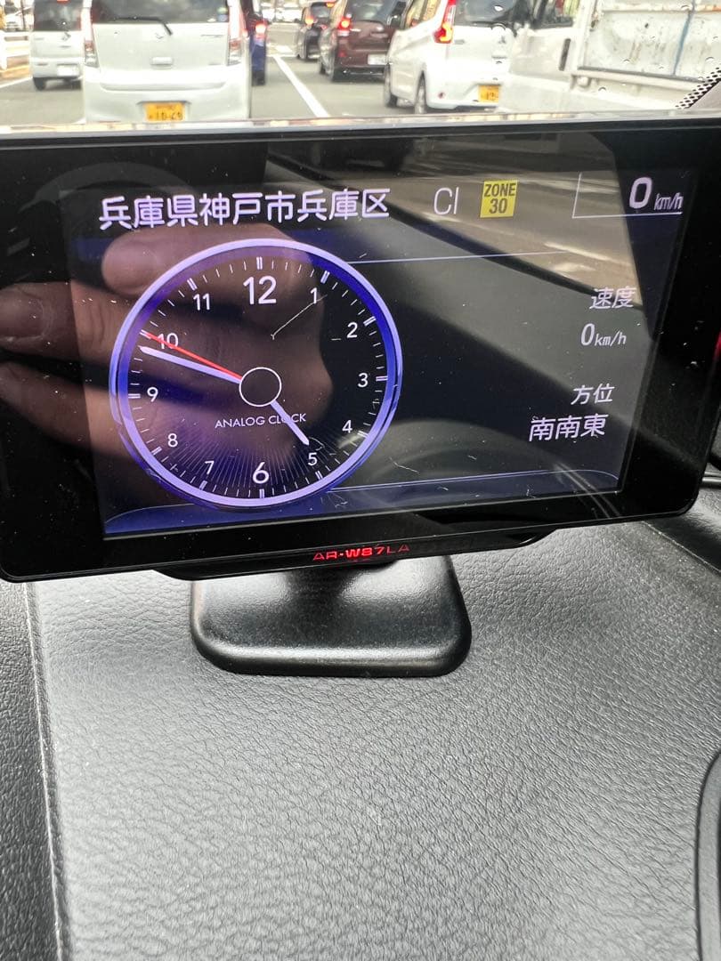 美品 セルスター ASSURA AR-W87 完動品 GPSレーダー