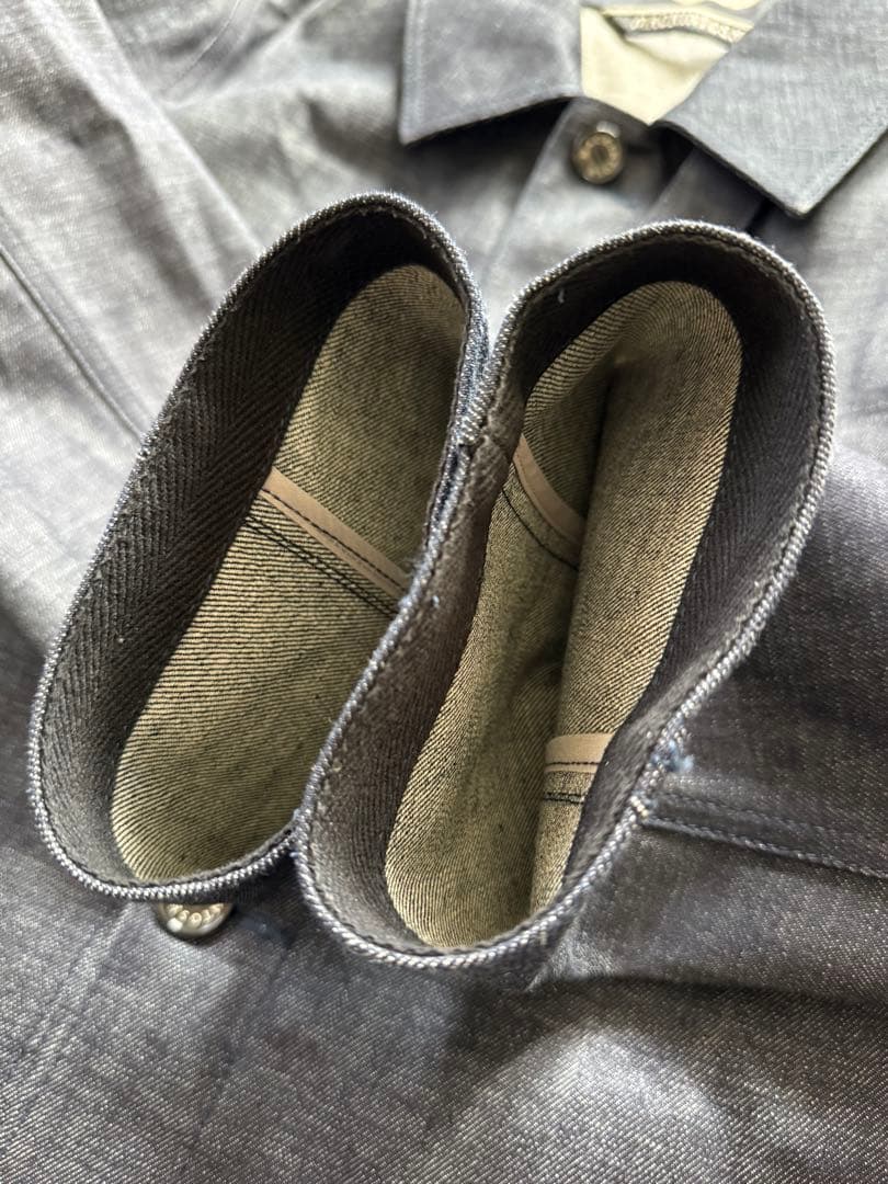 【極美品】MACKINTOSHダンケルトデニムステンカラーコート
