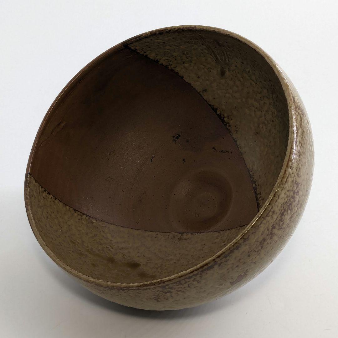人間国宝 山本陶秀（楽友銘） 備前焼 茶盌 共箱合布栞 抹茶碗 抹茶茶碗 茶道具