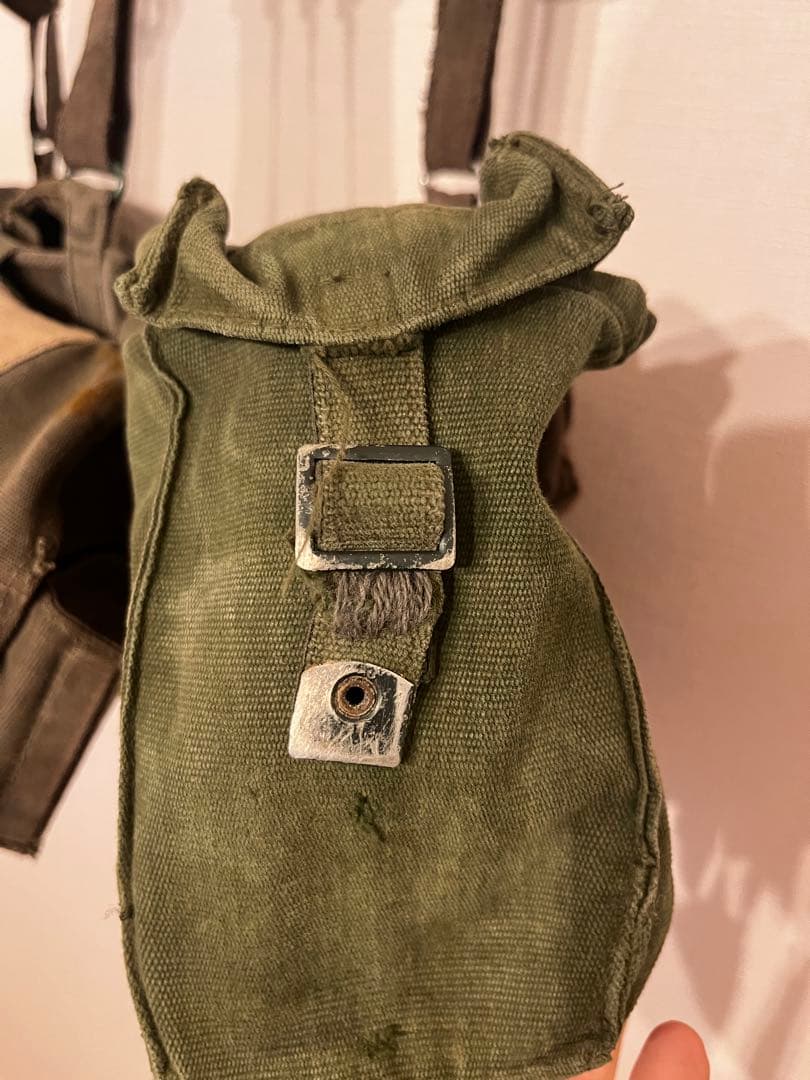 実物　イギリス軍パターン58 (P58) ウェビングセット