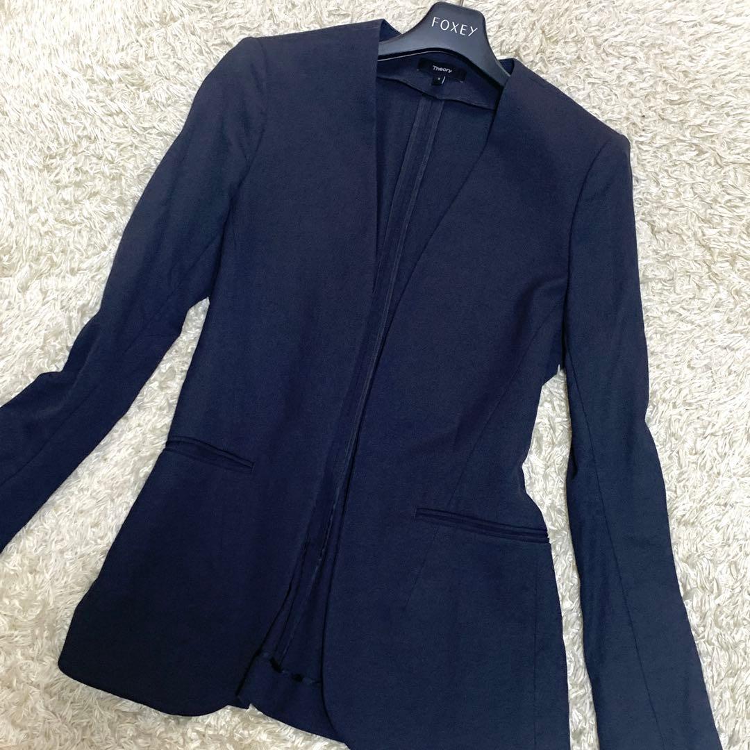 極美品　Theory STRETCH OXFORD 2023 セットアップ 現行