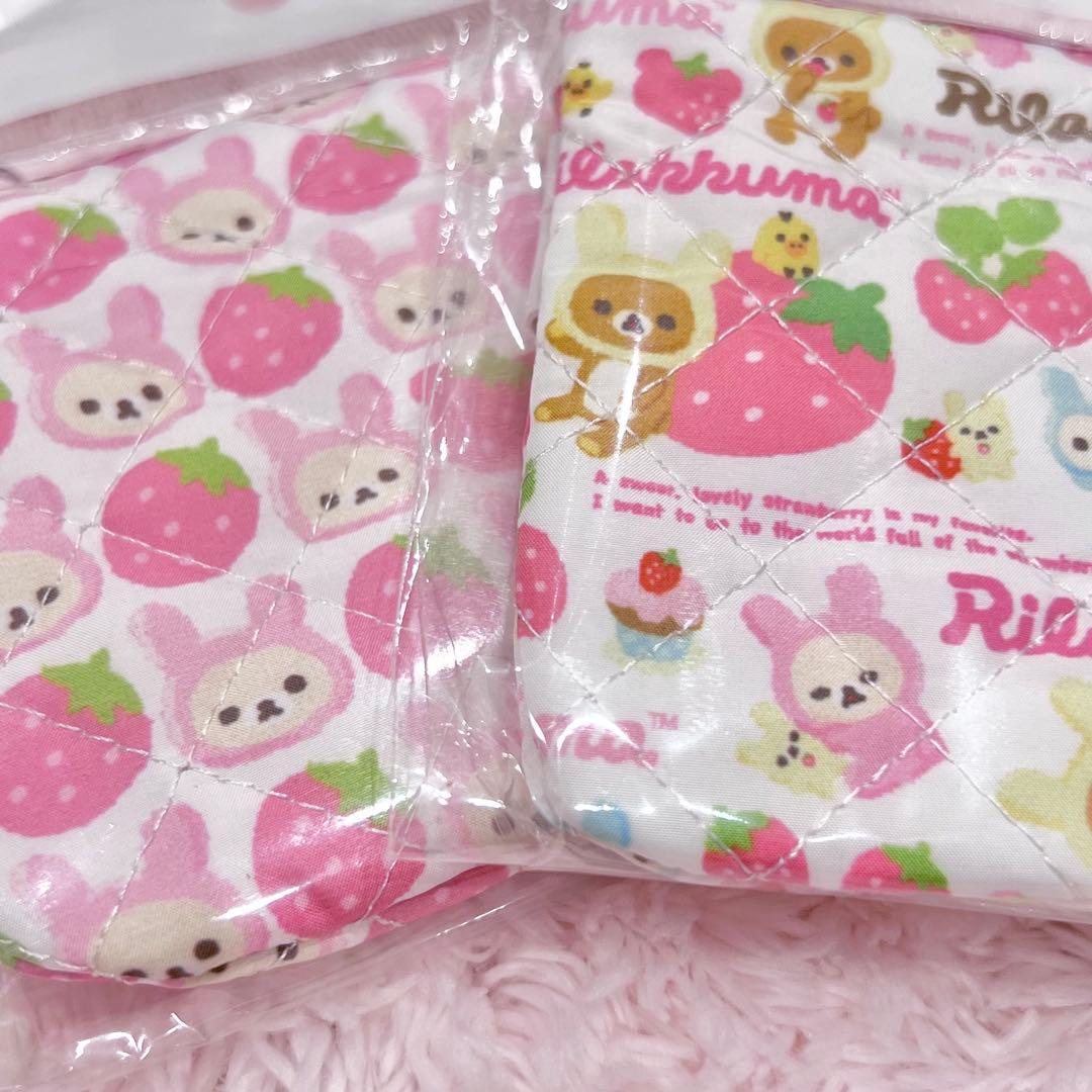 ♡新品♡レア 完売品 コリラックマ 5点 SPINNS いちご ポーチ 壁掛け