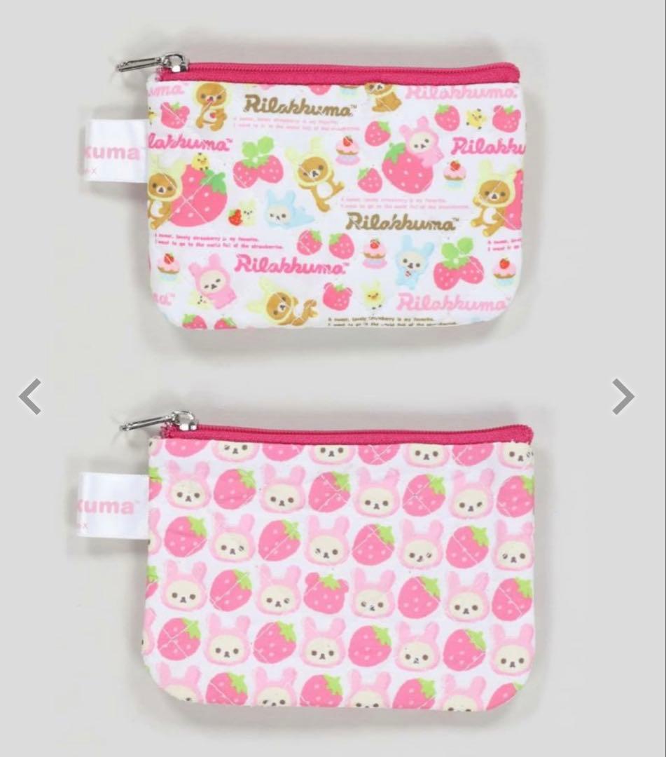 ♡新品♡レア 完売品 コリラックマ 5点 SPINNS いちご ポーチ 壁掛け