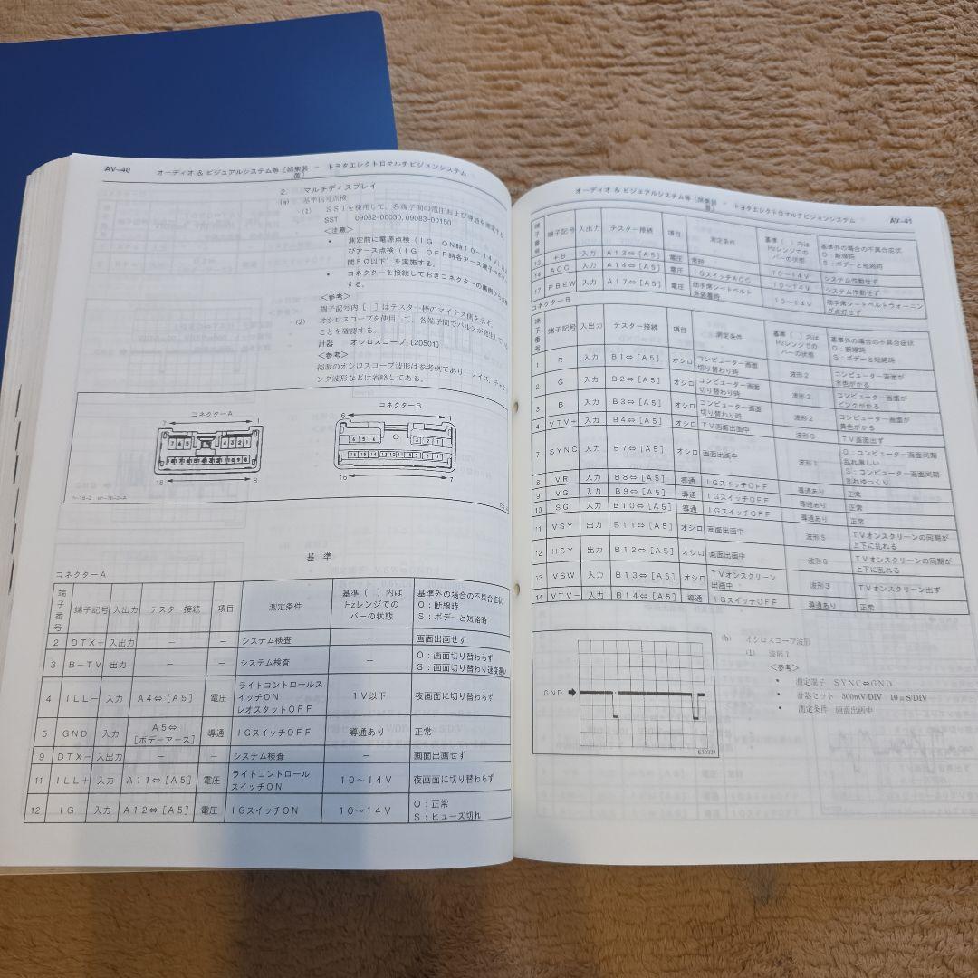 希少　トヨタ　20 セルシオ　新型解説書　修理書　配線図集　セット