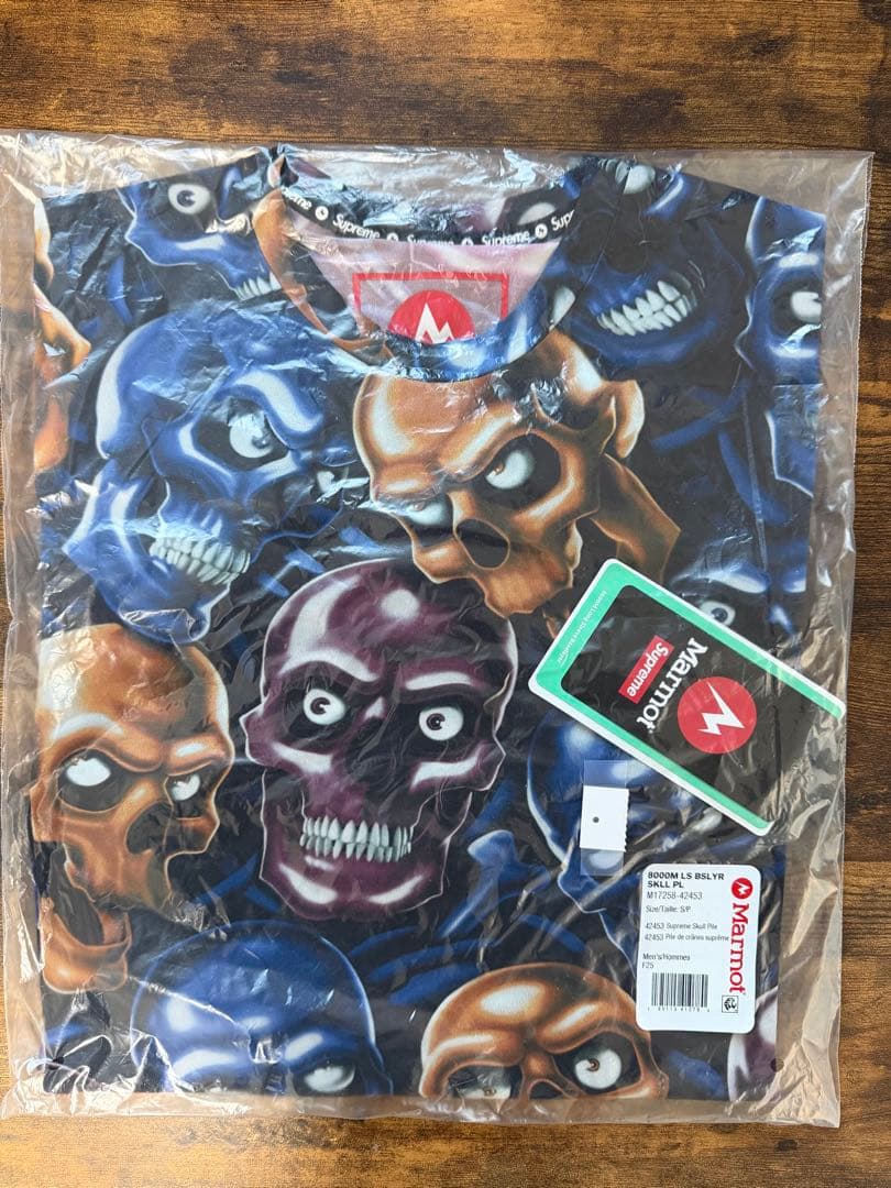 トップス Supreme Marmot Base Layer L/S Top Skull