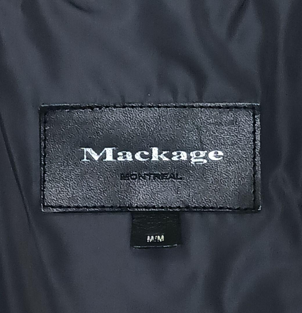 ✨美品✨マッカージュ　アシンメトリージッパー　ケイ　ファー付きフード　M