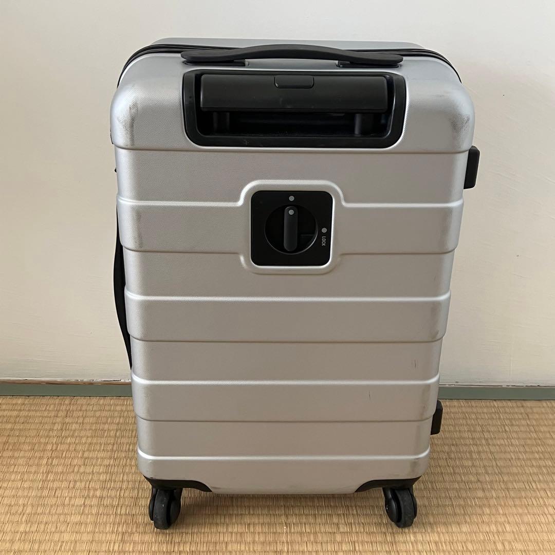 無印良品 ハードキャリーケース(20L) シルバー スーツケース 廃番