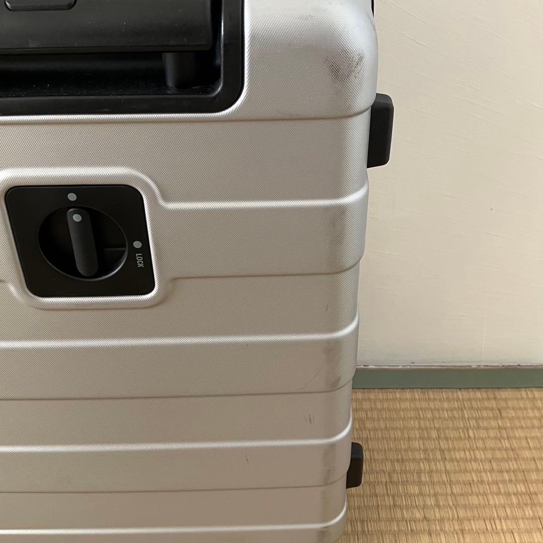 無印良品 ハードキャリーケース(20L) シルバー スーツケース 廃番