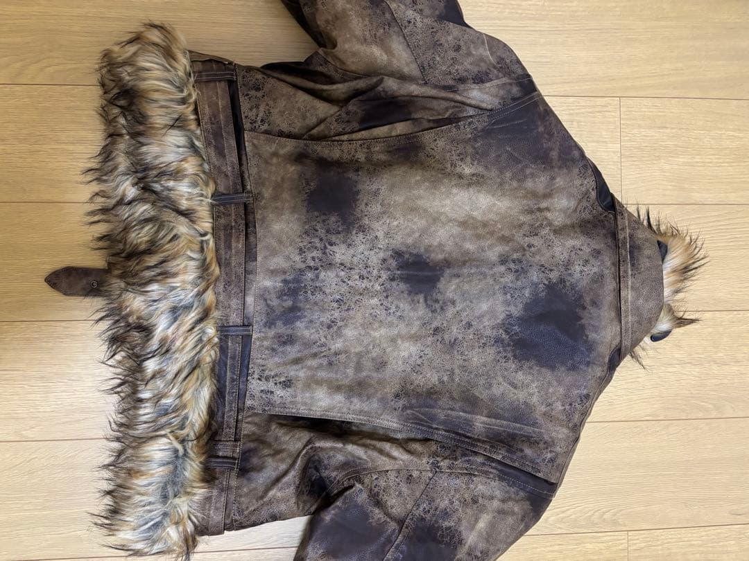 jaded london フェイクレザージャケット