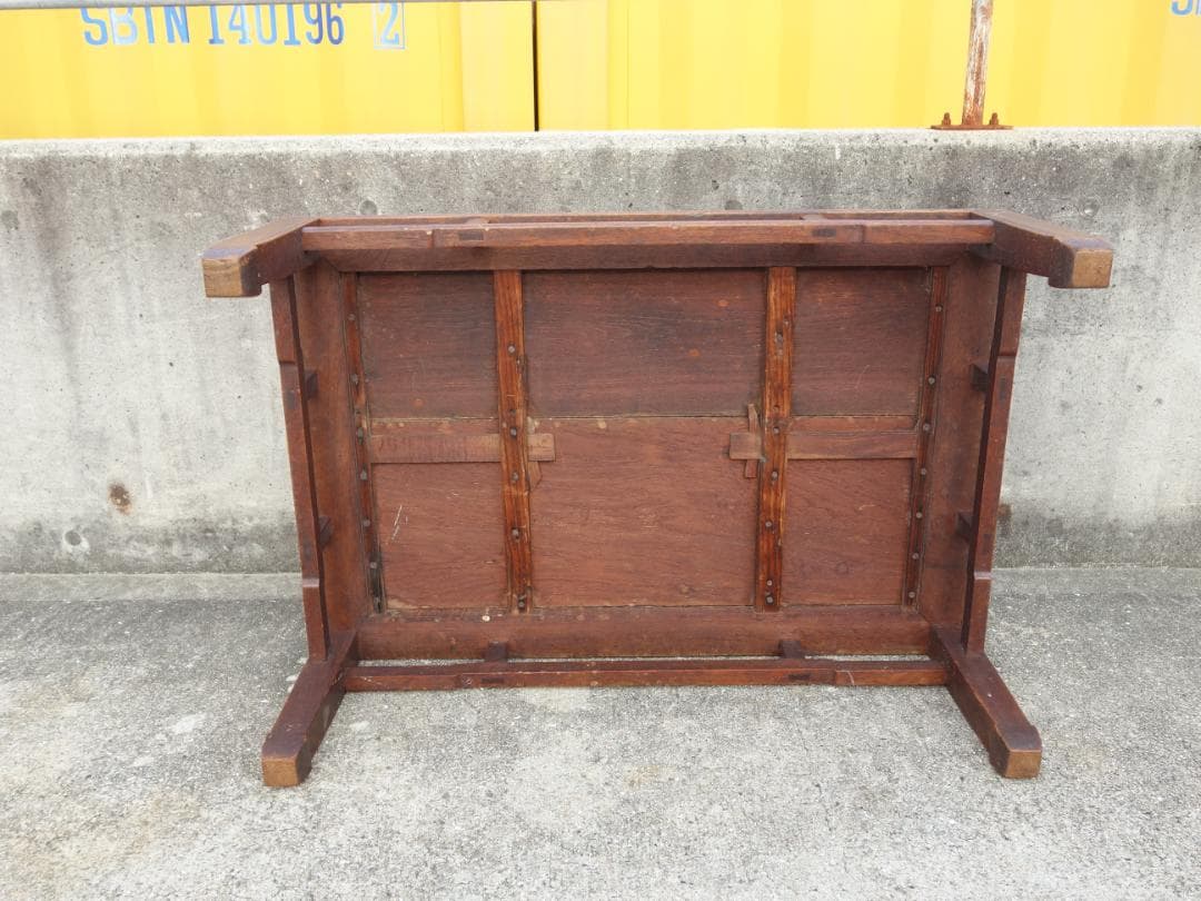 【中古】K▼座卓 机 テーブル 幅965×奥行660×高さ355 (38712)