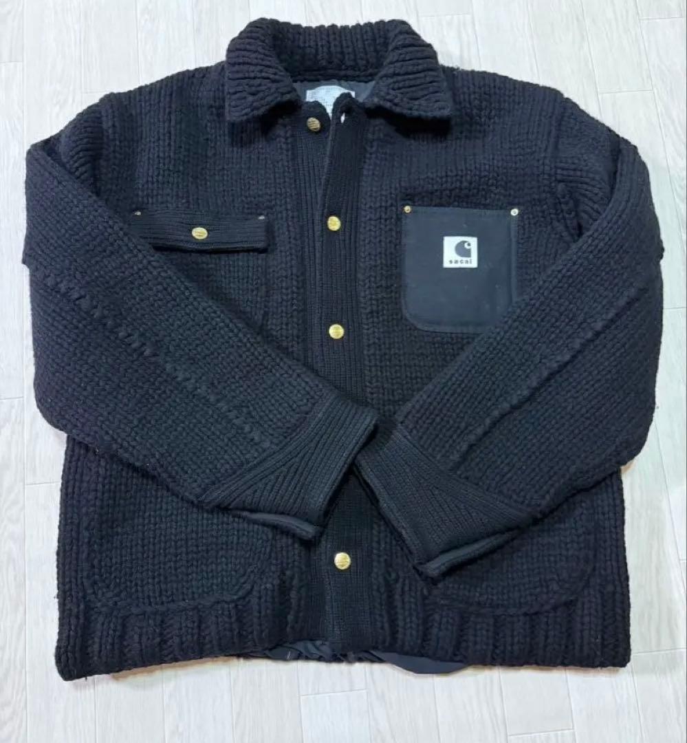 トップス Sacai Carhartt WIP Knit Jacket Michigan