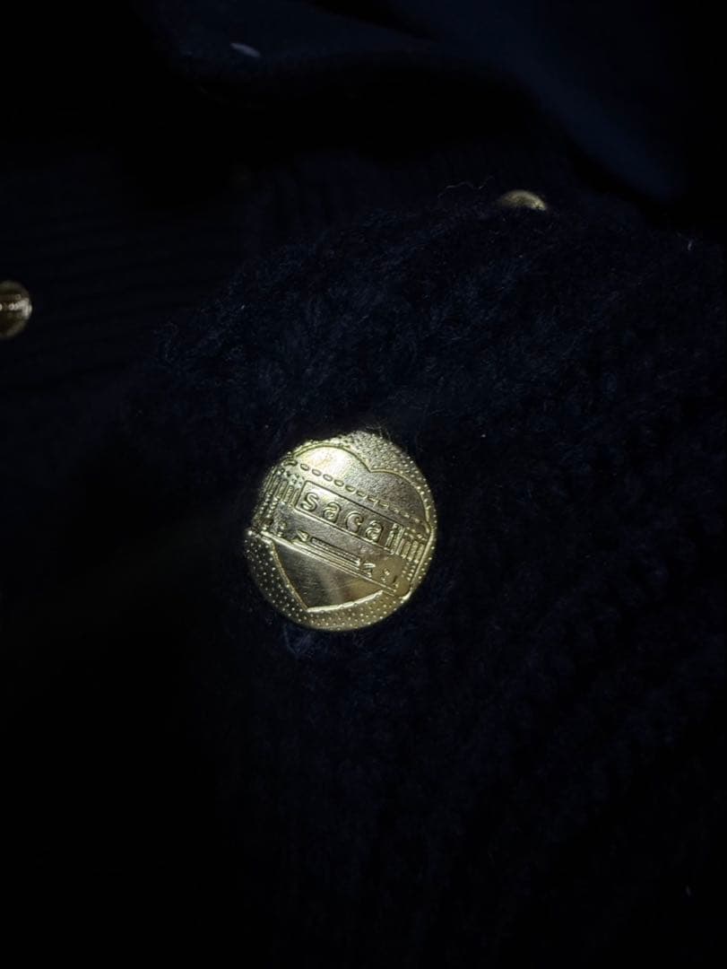 トップス Sacai Carhartt WIP Knit Jacket Michigan