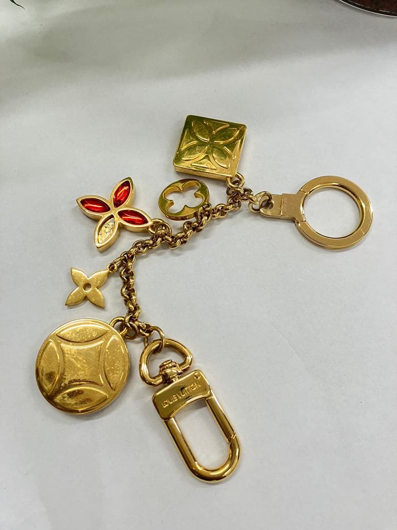 LOUIS VUITTON ポルト クレ シェンヌ アイスフラワー M66783