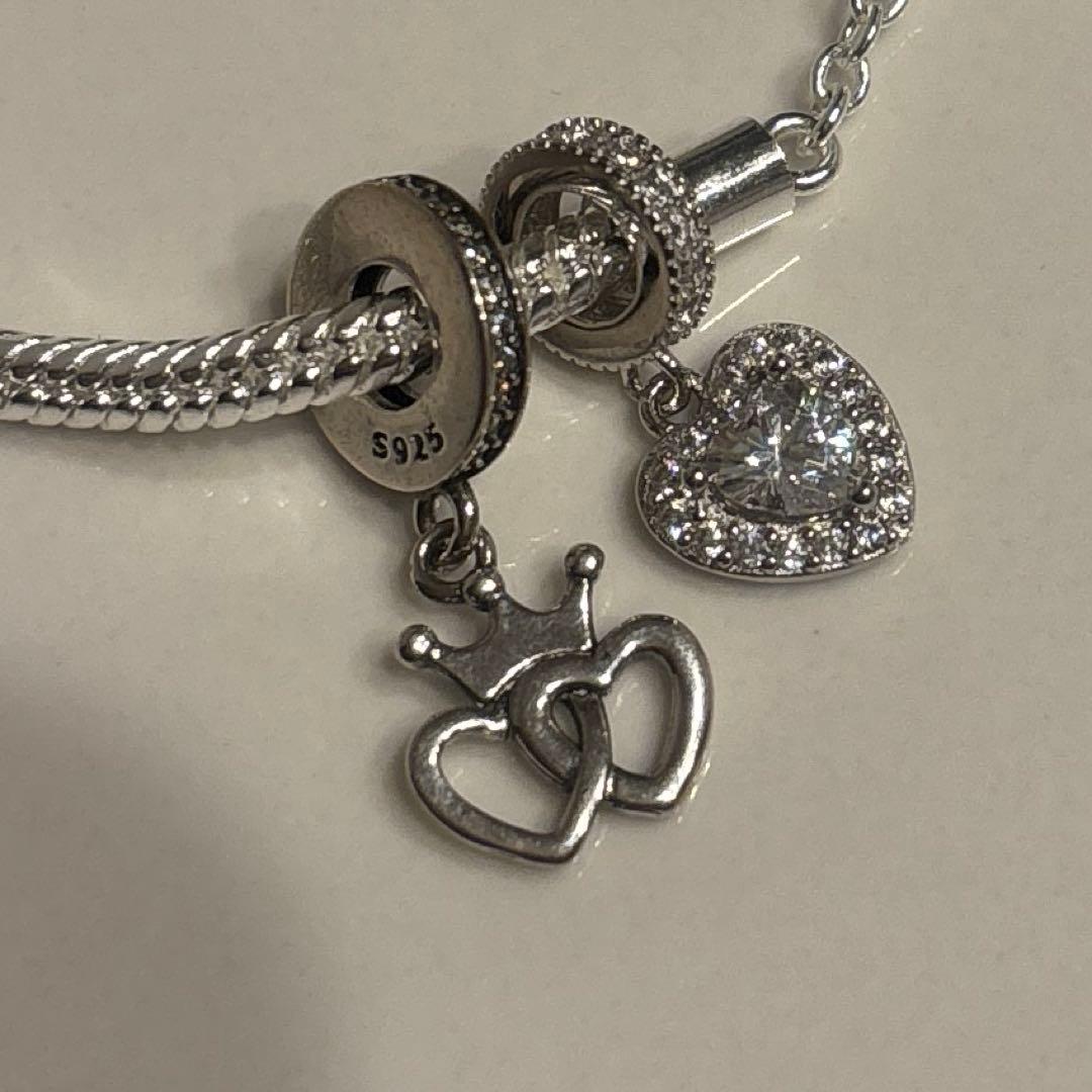 PANDORA ブレスレット19cm⭐︎ チャームセット