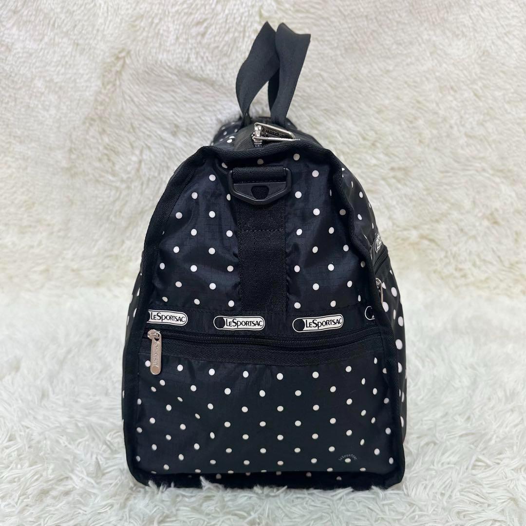 極美品 レスポートサック ボストンバッグ 2way 大容量 黒