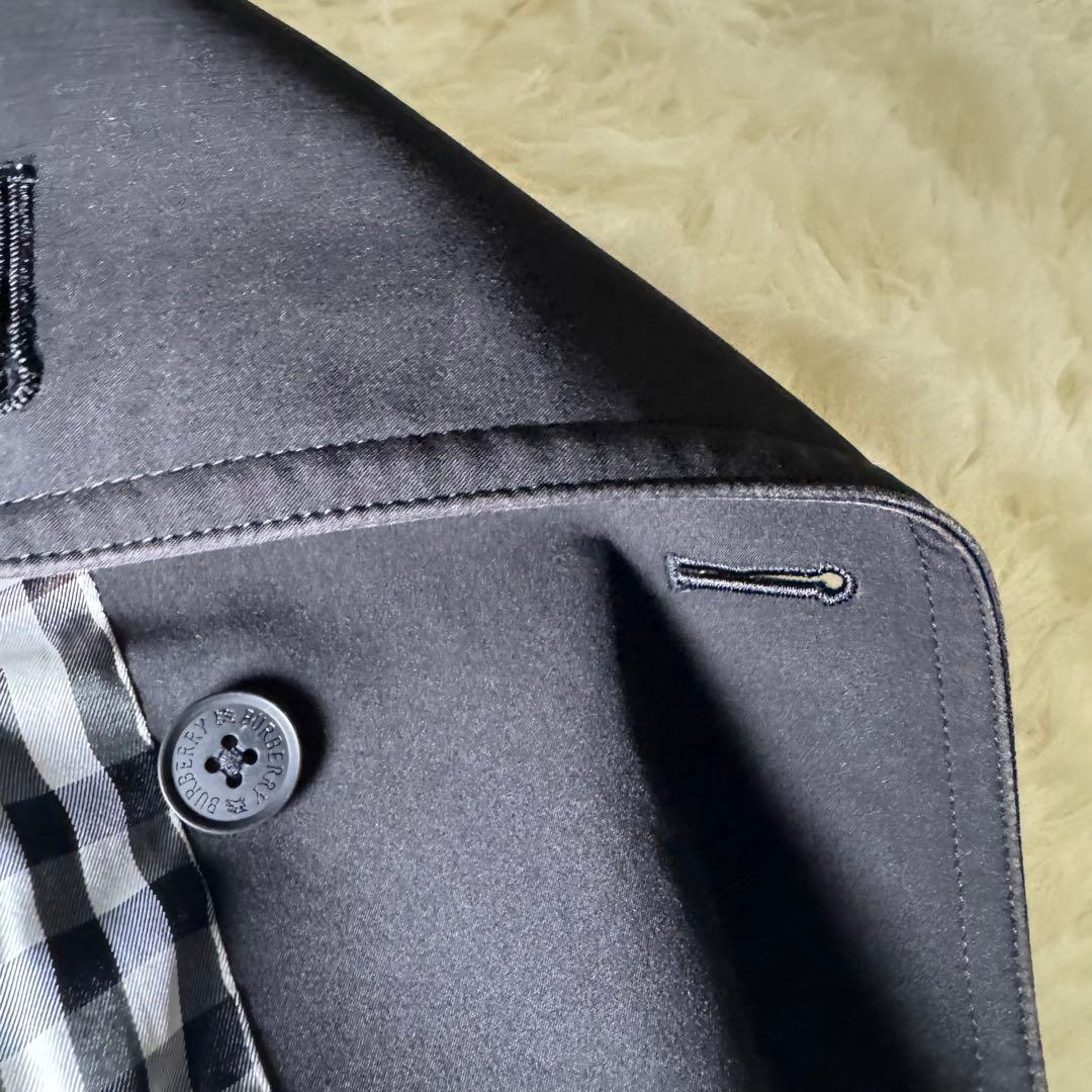 バーバリーブラックレーベル トレンチ　コート　ノバチェック Lサイズ