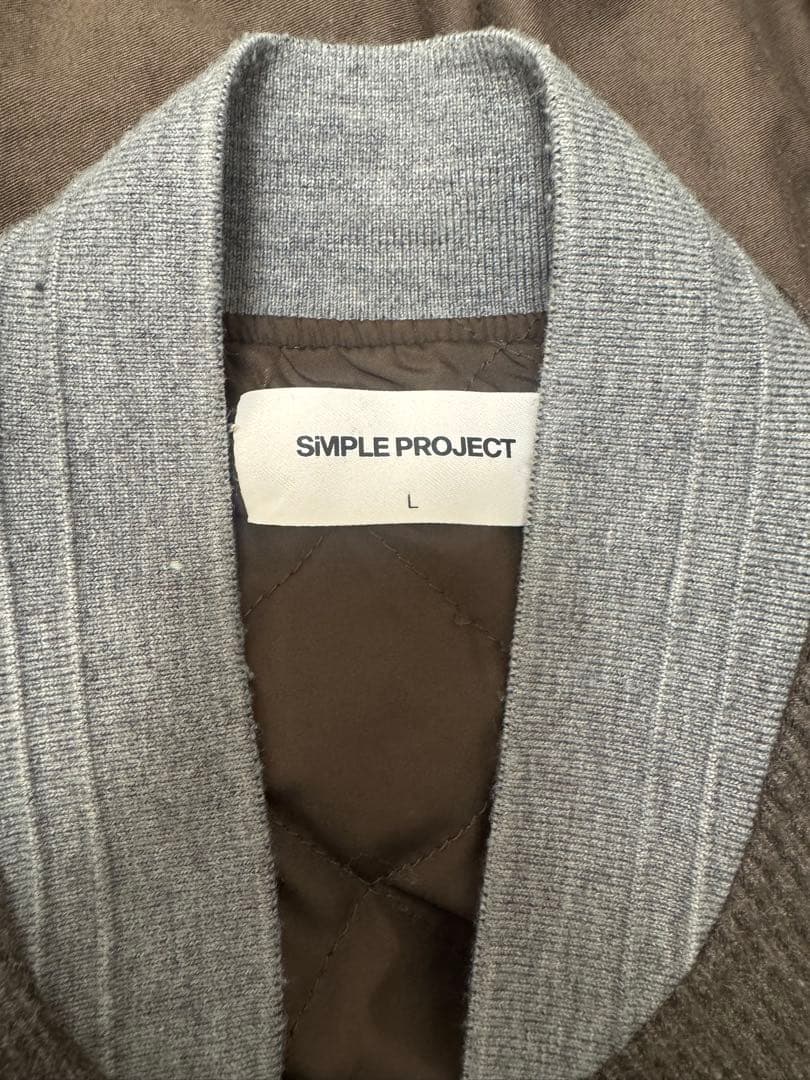 simple project ジャケット