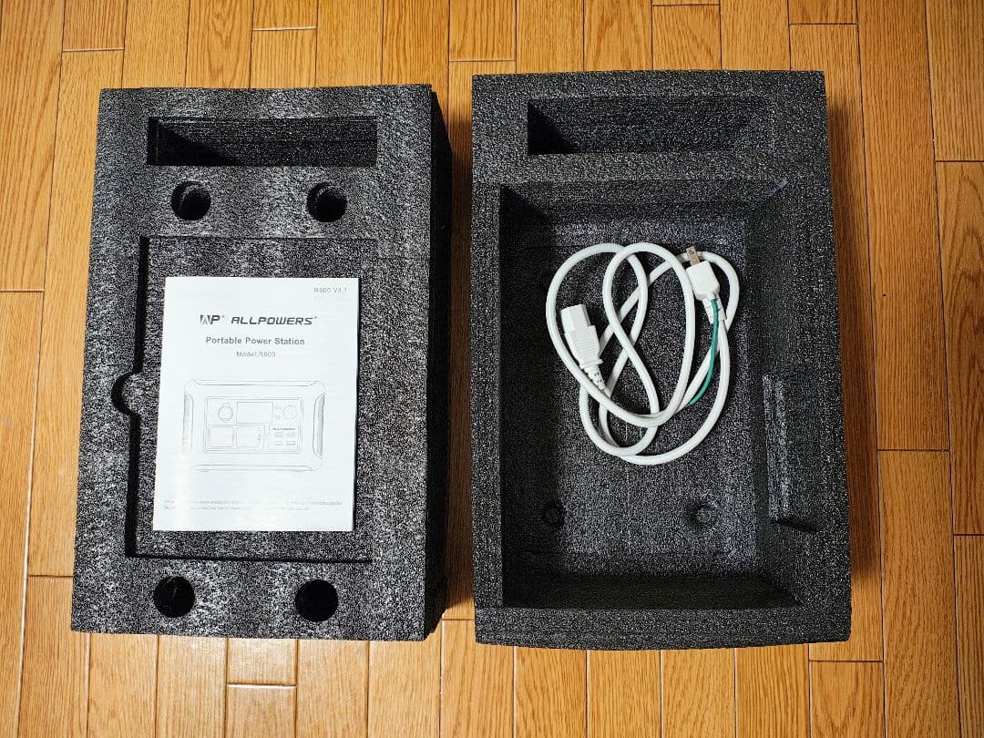 ALLPOWERS R600 ポータブル電源 リン酸鉄蓄電池