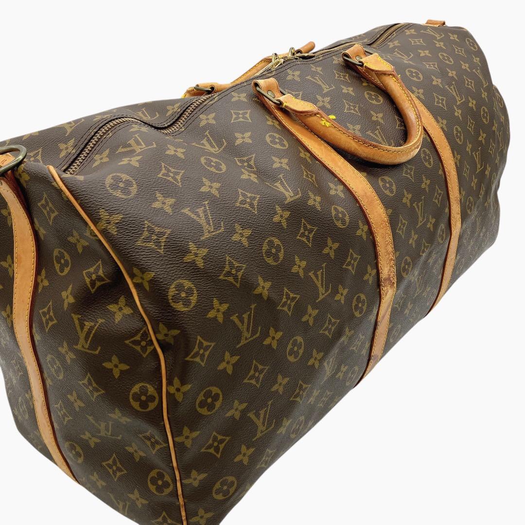 【LOUIS VUITTON】キーポル バンドリエール60 モノグラム　旅行鞄