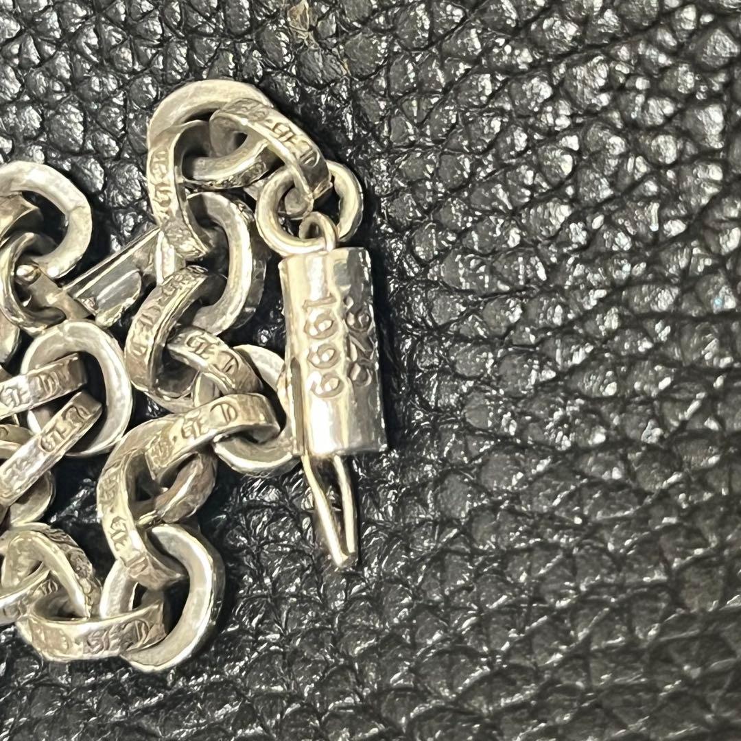 ChromeHearts クロムハーツ　ペーパーチェーン　ブレスレット　7インチ