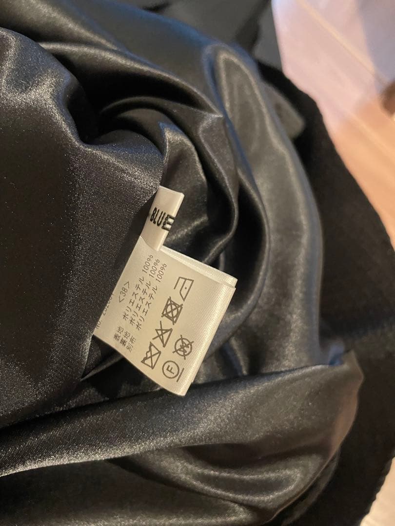 BLUELEA ジャガードスカート　BLACK38サイズ