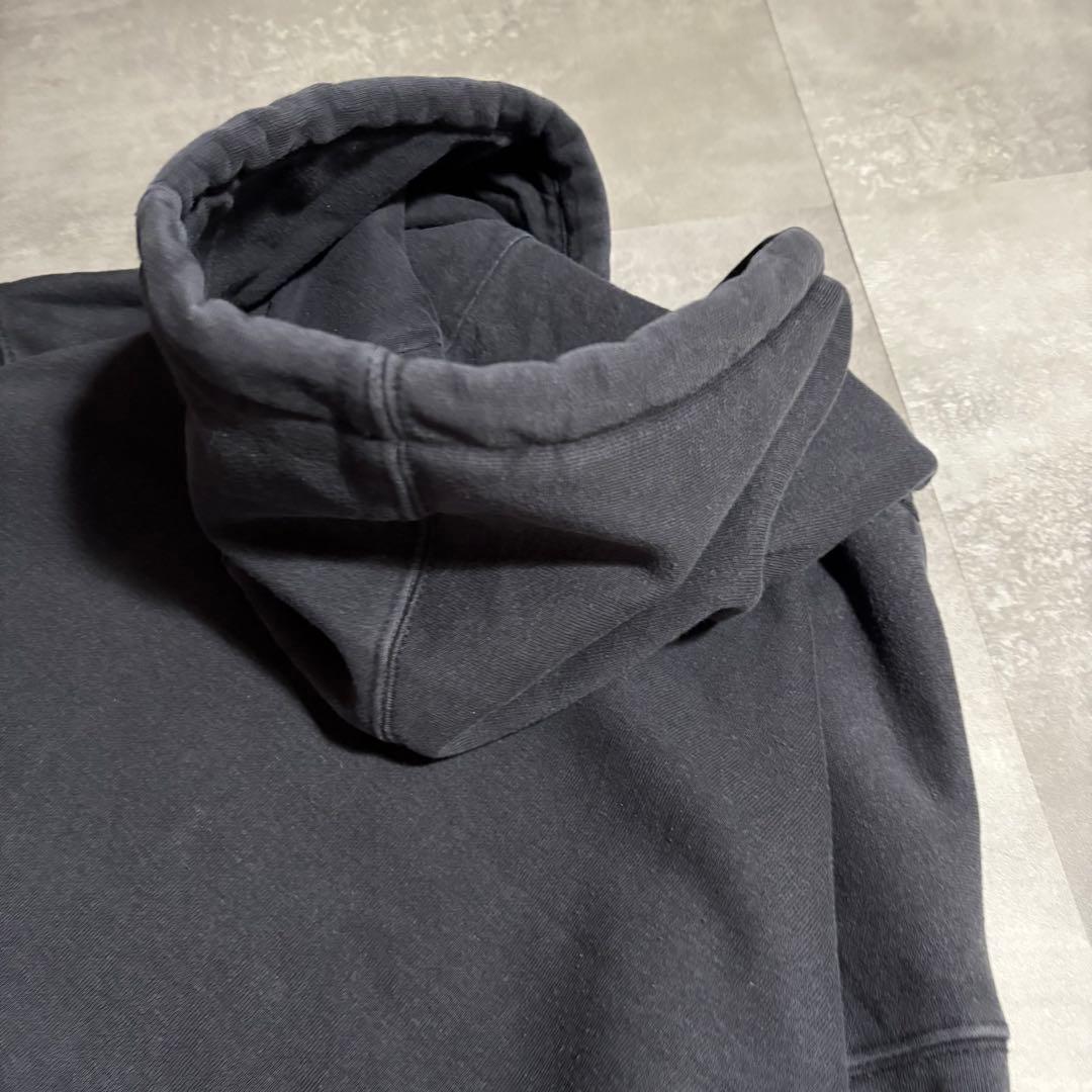 カーハート carhartt パーカー　フルジップ　サンフェード　ブラック　黒