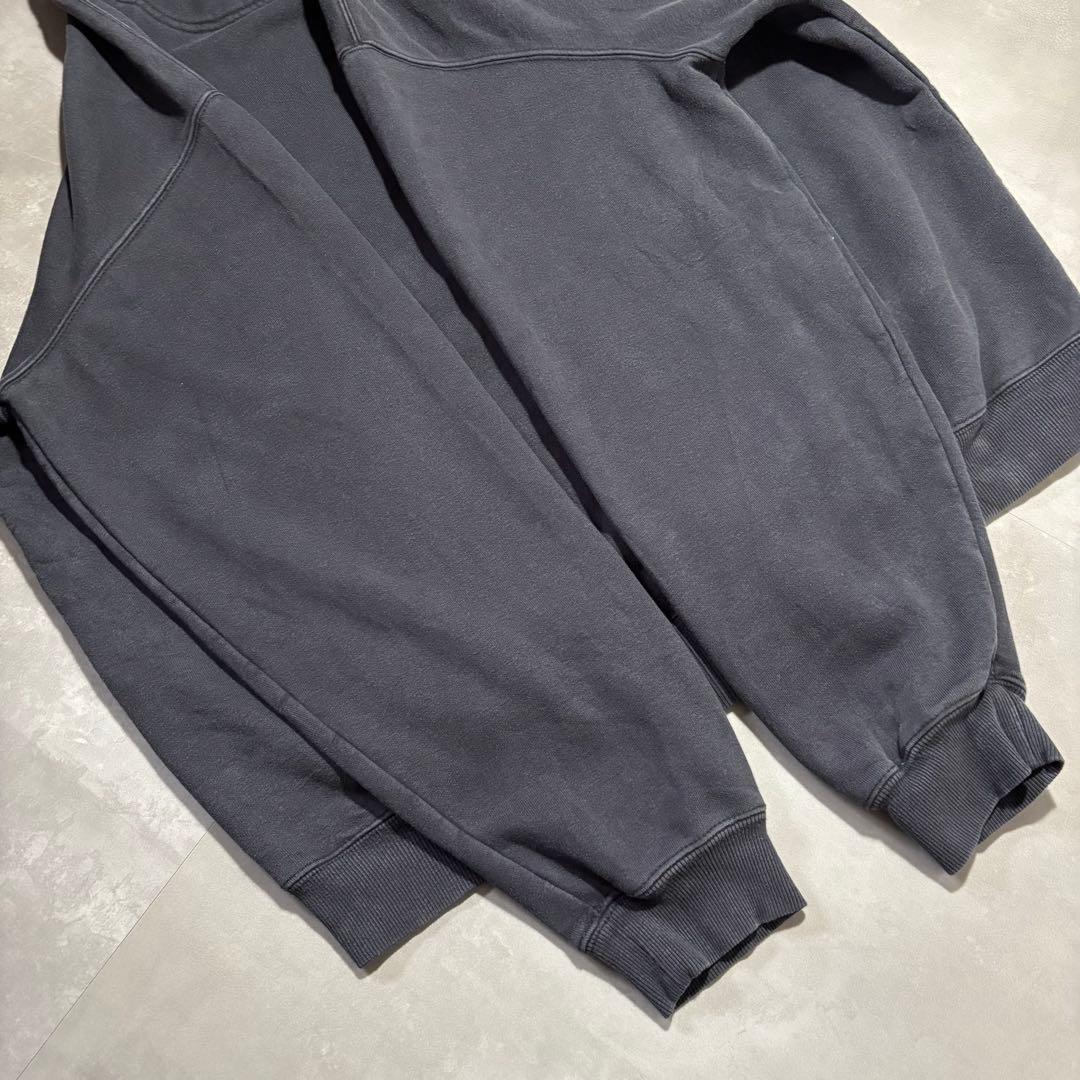 カーハート carhartt パーカー　フルジップ　サンフェード　ブラック　黒