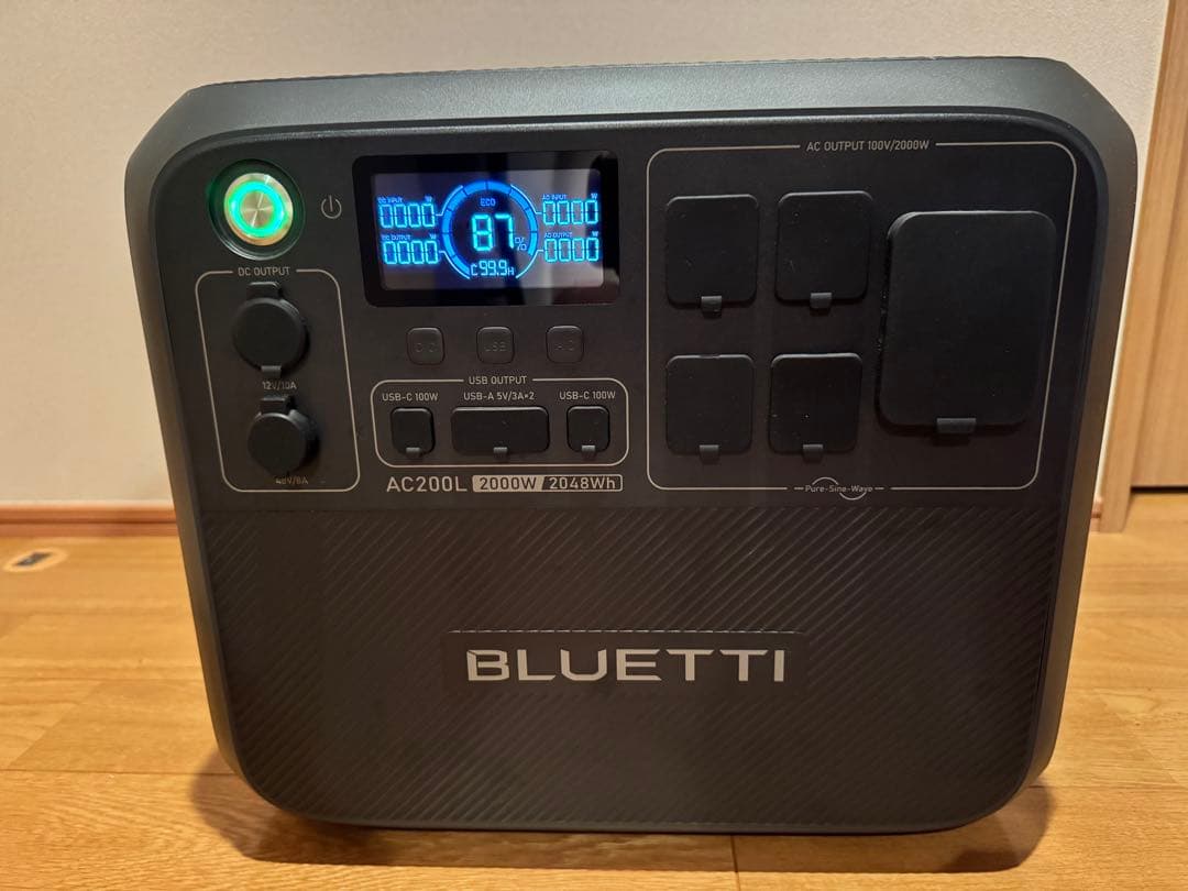 BLUETTI AC200L ポータブル電源