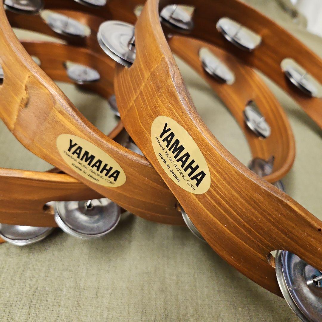 YAMAHA　ヤマハ タンブリン 　TMB-124　タンバリン　４個セット