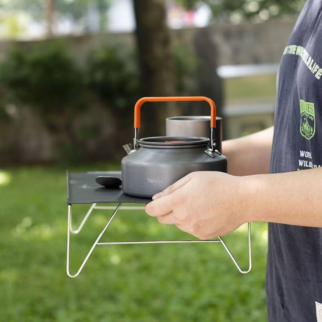 ミニローテーブル アウトドアテーブル ソロキャンプ コンパクト 折りたたみ式