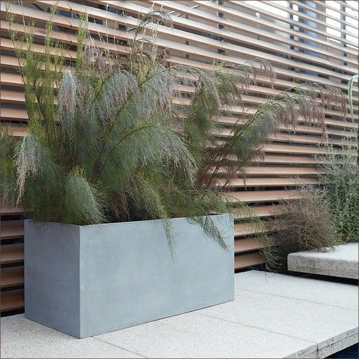 グレー 植木鉢 大型