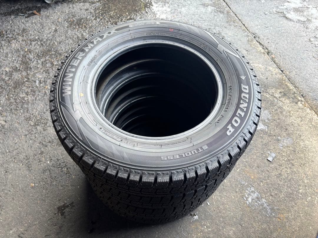 145/80R13 バリ山ダンロップ スタッドレスタイヤ 13インチ 4本