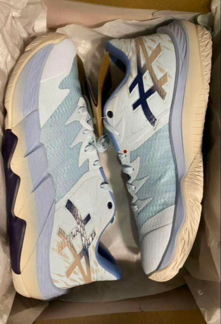 ASICS バスケットボールシューズ 河村ゆうき　ライトブルーRT
